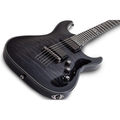 Schecter Electric Guitars Schecter Hellraiser Hybrid C-1 Electric Guitar - Trans Black Burst
