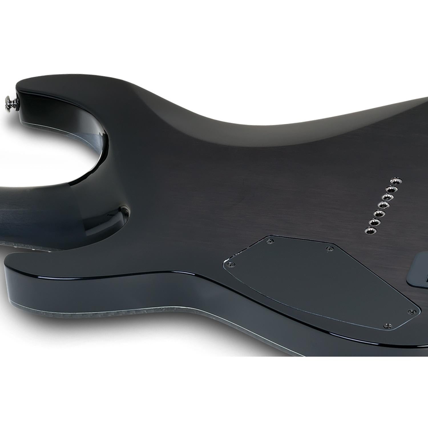 Schecter Electric Guitars Schecter Hellraiser Hybrid C-7 Electric Guitar - Trans Black Burst