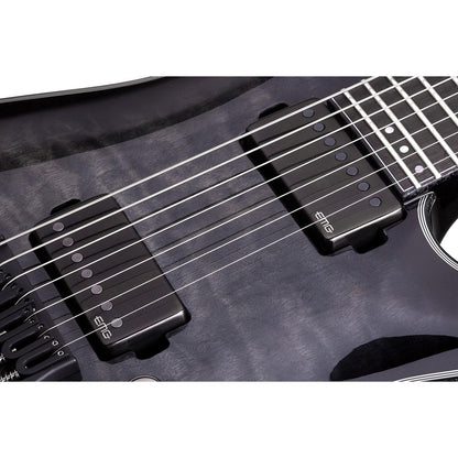 Schecter Electric Guitars Schecter Hellraiser Hybrid C-7 Electric Guitar - Trans Black Burst