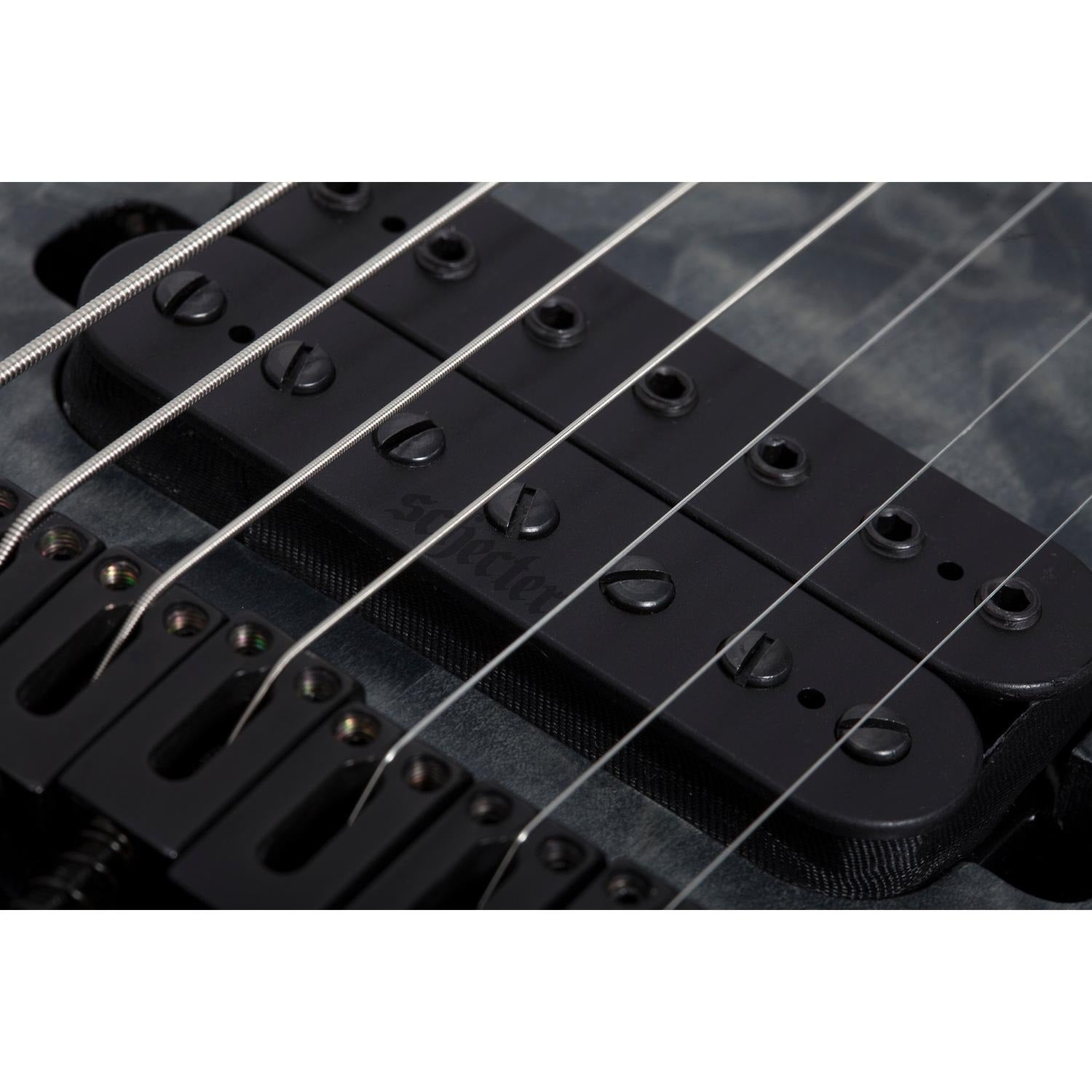 Schecter Electric Guitars Schecter Keith Merrow KM-7 MK-III Artist Electric Guitar #color_trans-black-burst