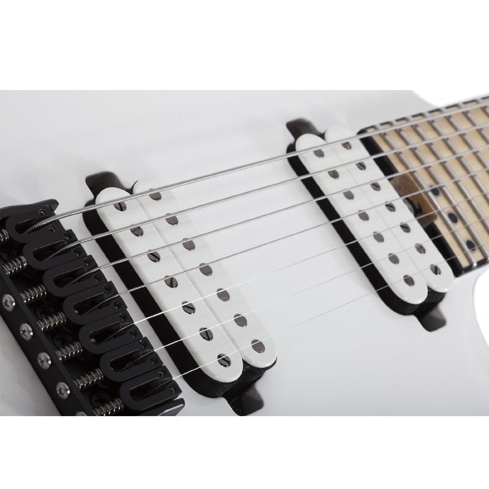 schecter electric guitars schecter keith merrow km7 mkiii hybrid series electric guitar    #color_snowblind