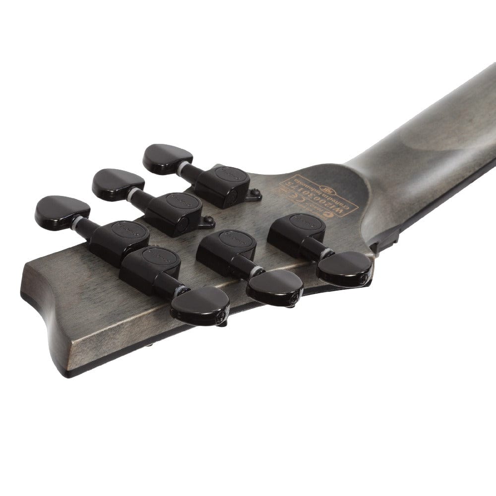 schecter electric guitars schecter omen elite 6 fr electric guitar   #color_charcoal