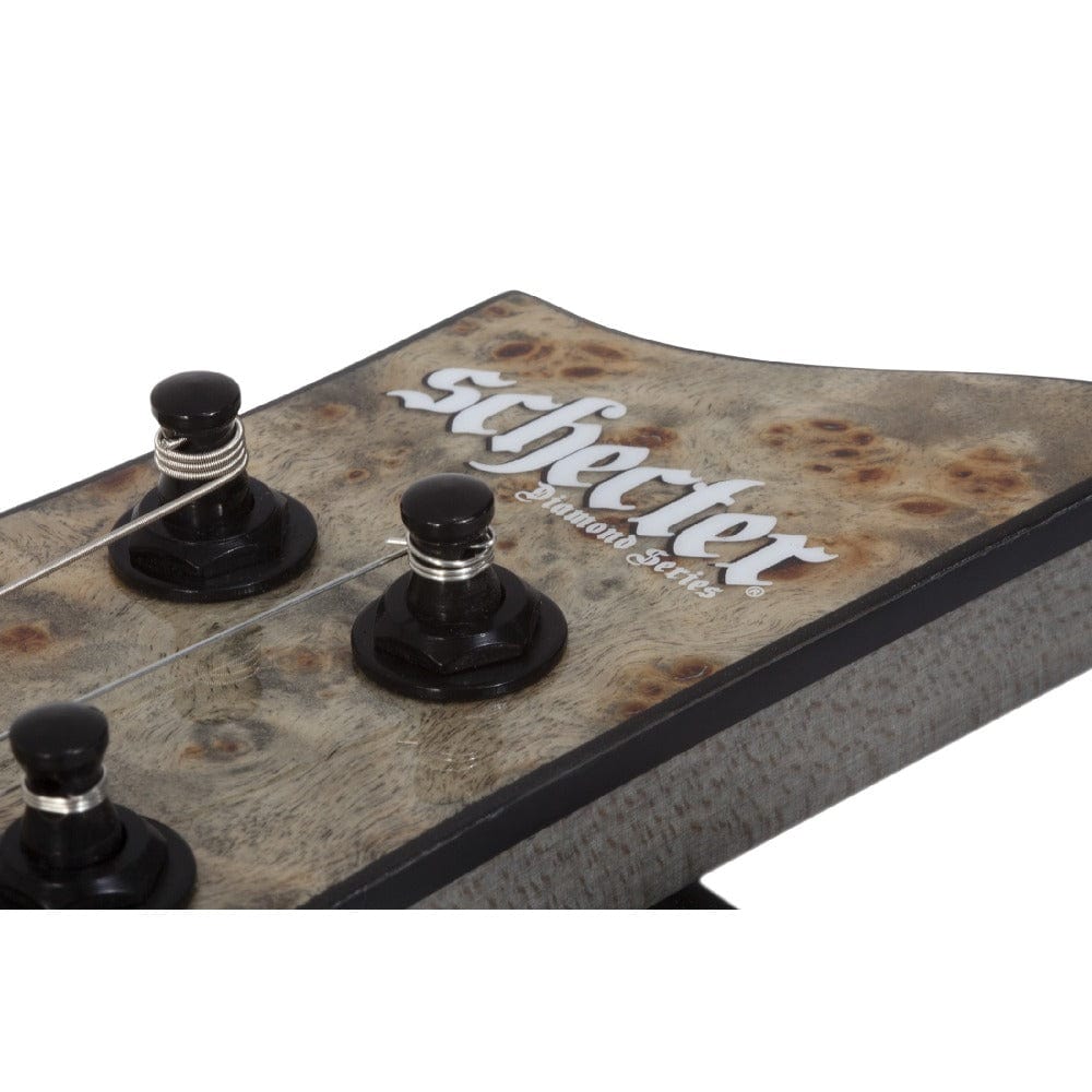 schecter electric guitars schecter omen elite 6 fr electric guitar   #color_charcoal