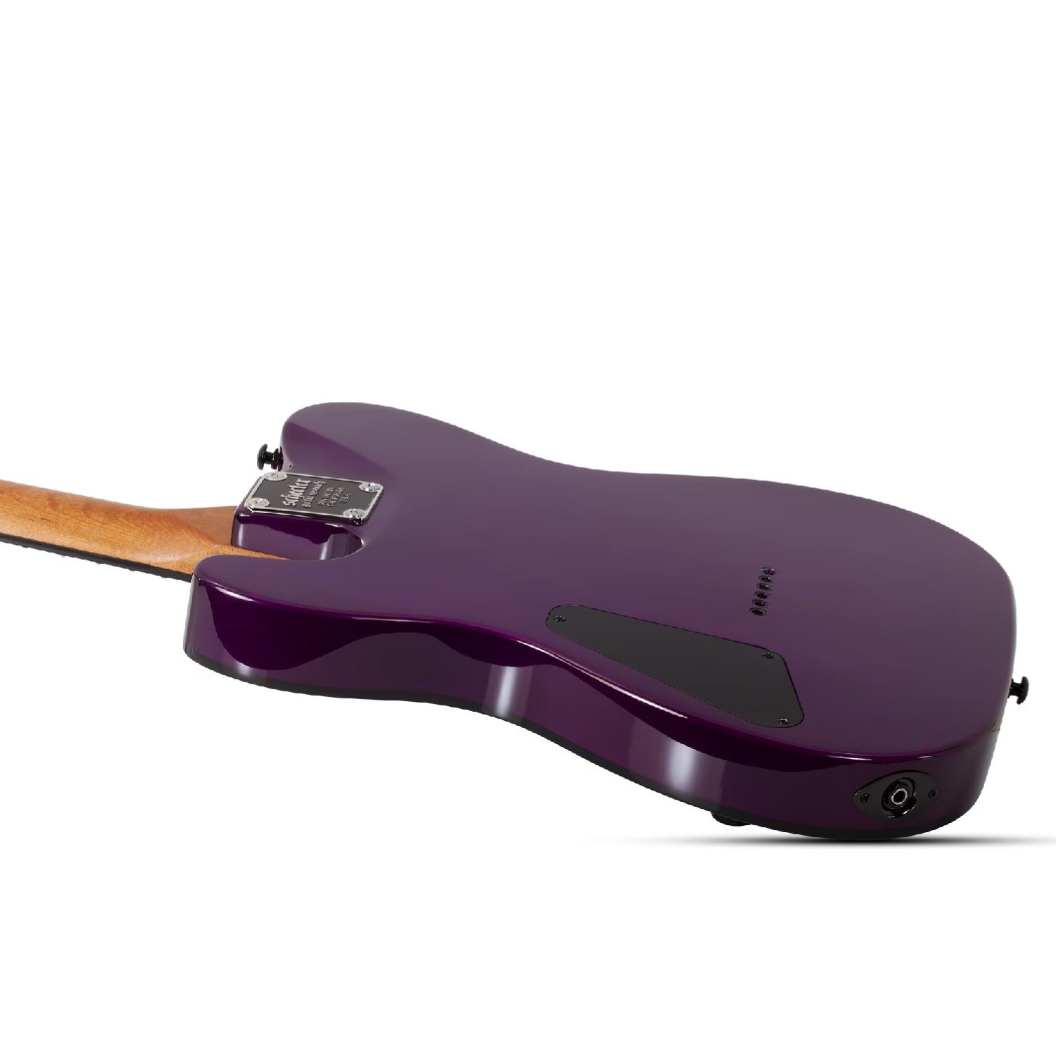 Schecter Electric Guitars Schecter PT Standard 6 String Electric Guitar #color_purple-burst-burl