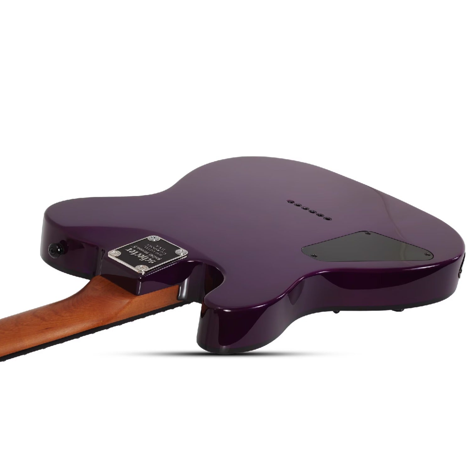 Schecter Electric Guitars Schecter PT Standard 6 String Electric Guitar #color_purple-burst-burl