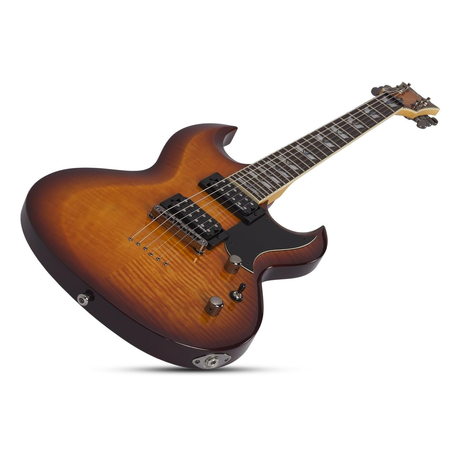Schecter Electric Guitars Schecter S-II Omen Extreme Solid Body 6-String Electric Guitar