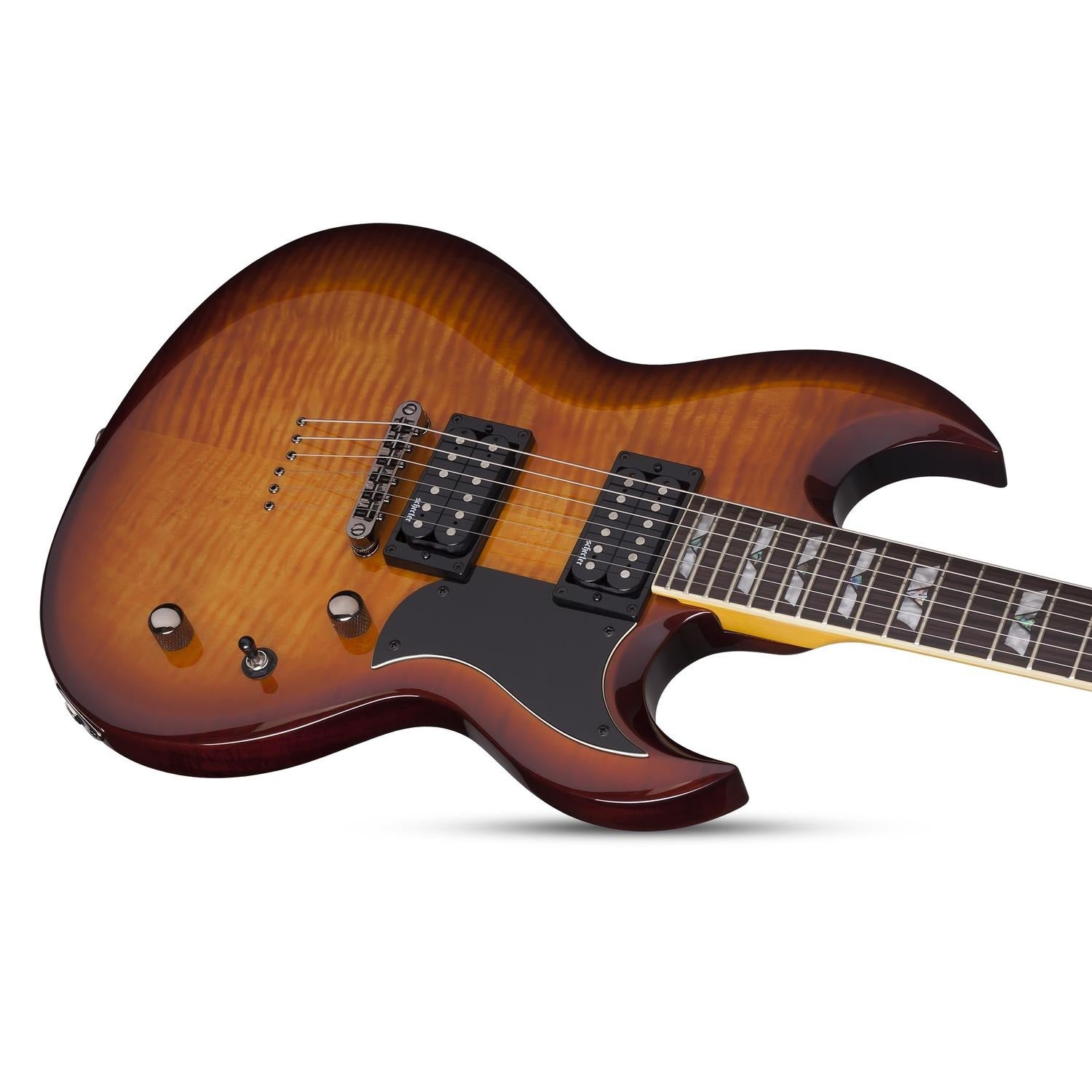 Schecter Electric Guitars Schecter S-II Omen Extreme Solid Body 6-String Electric Guitar