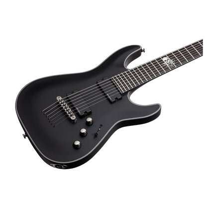 schecter electric guitars schecter sls c 7a sbk blackjack electric guitar