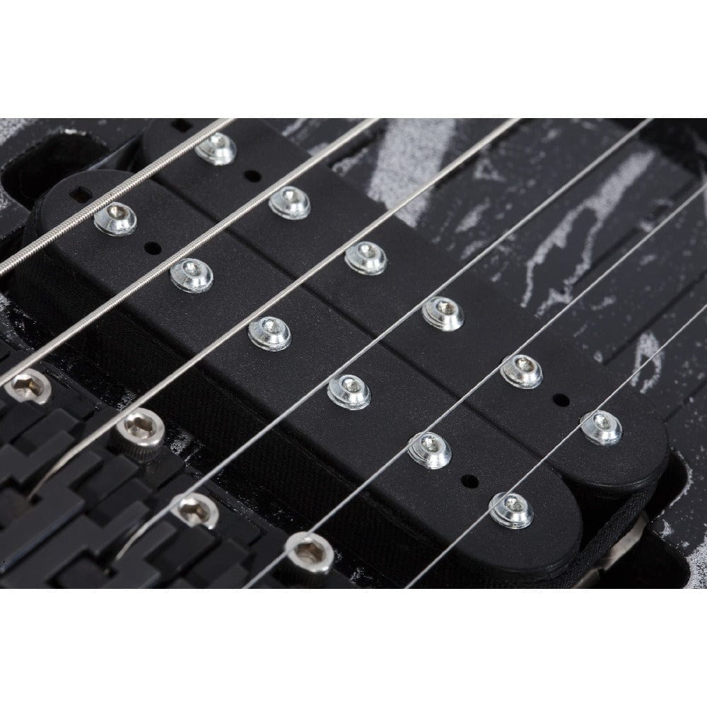 Schecter Electric Guitars Silver Mountain Schecter C-1 FR-S Silver Mountain 6 String Electric Guitar