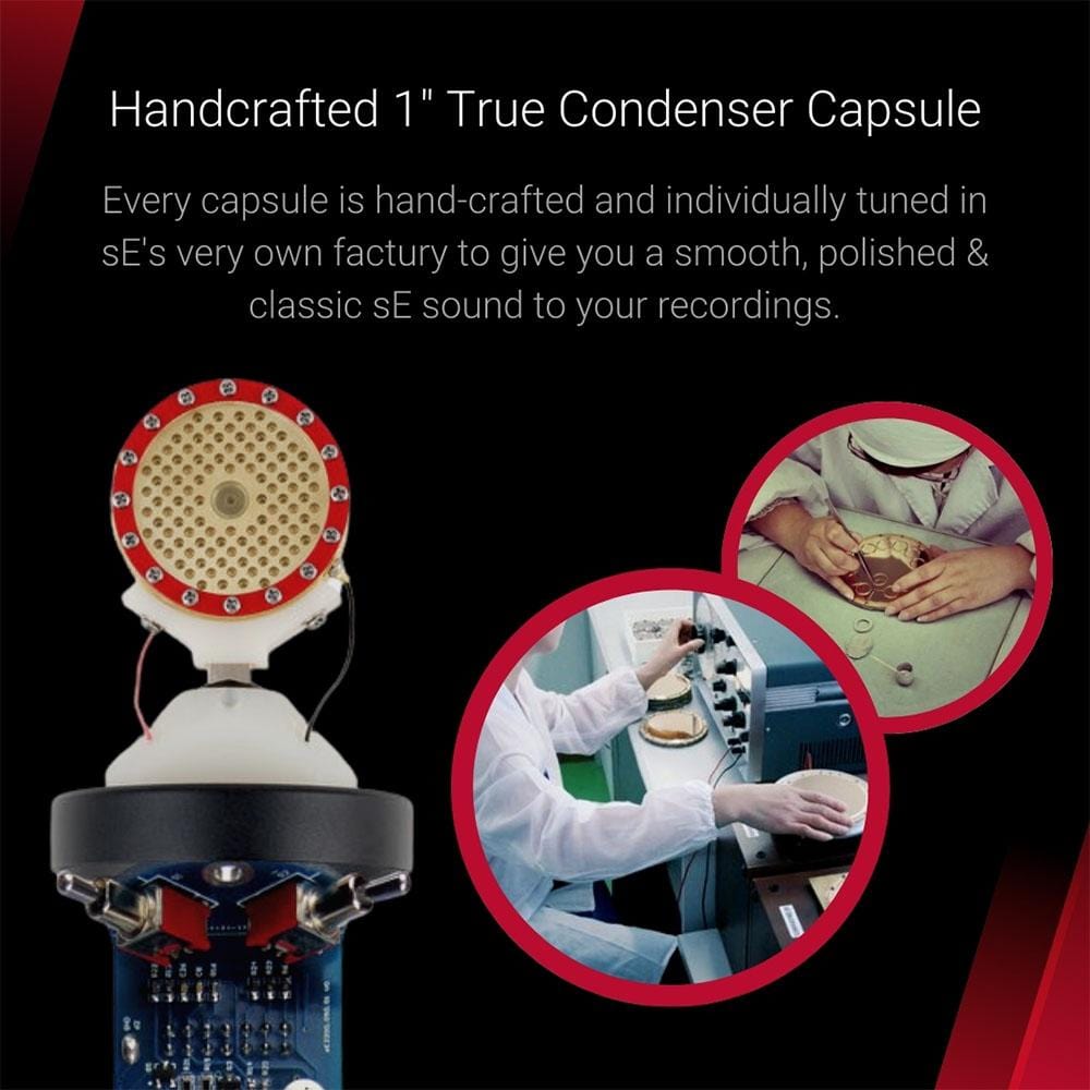 se electronics condenser microphones se electronics se2200 large diaphragm condenser microphone