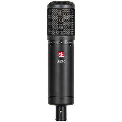 se electronics condenser microphones se electronics se2200 large diaphragm condenser microphone