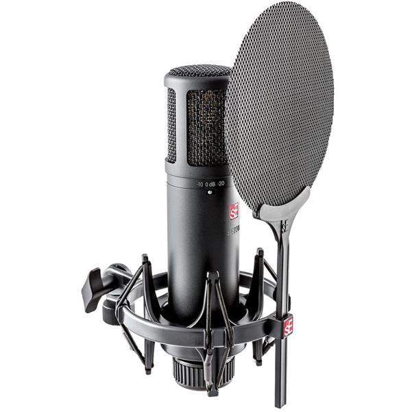 se electronics condenser microphones se electronics se2200 large diaphragm condenser microphone