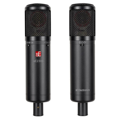 se electronics condenser microphones se electronics se2300 studio condenser microphone with switchable polar patterns and isolation pack