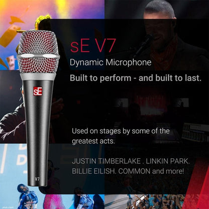 sE Electronics Dynamic Microphones sE Electronics V7 Supercardioid Dynamic Microphone
