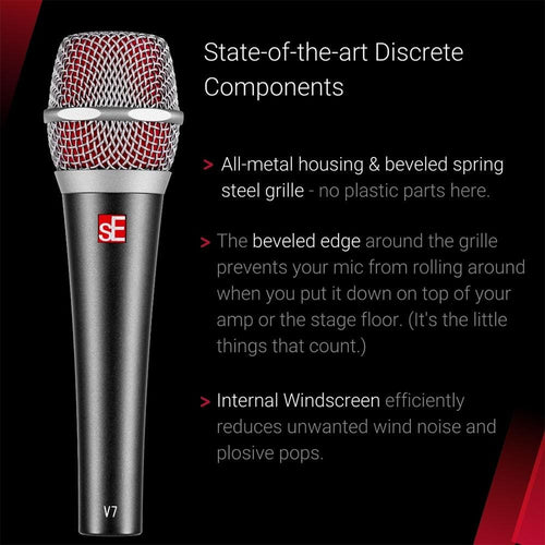 Buy sE Electronics V7 Supercardioid Dynamic Microphone Online Bajaao