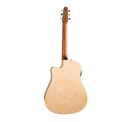 seagull electro acoustic guitars natural seagull performer cw hg qit electro acoustic guitar with gig bag   
