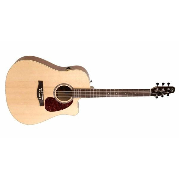 seagull electro acoustic guitars seagull entourage natural spruce cw qi acoustic-electric guitar