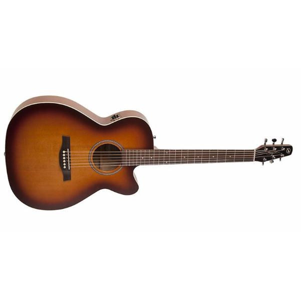 Seagull Electro Acoustic Guitars Seagull Entourage Rustic Concert Hall CW QI Acoustic Electric Guitar