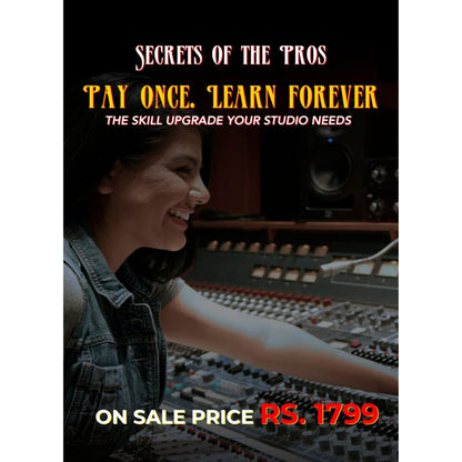 Secrets of the pros Virtual Instruments Secrets of the Pros Recording & Mixing Training - Perpetual Streaming