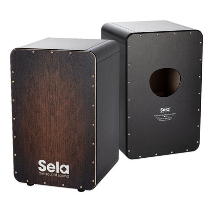 Sela Cajons Sela SE 048 CaSela Black Brown Dragon Cajon
