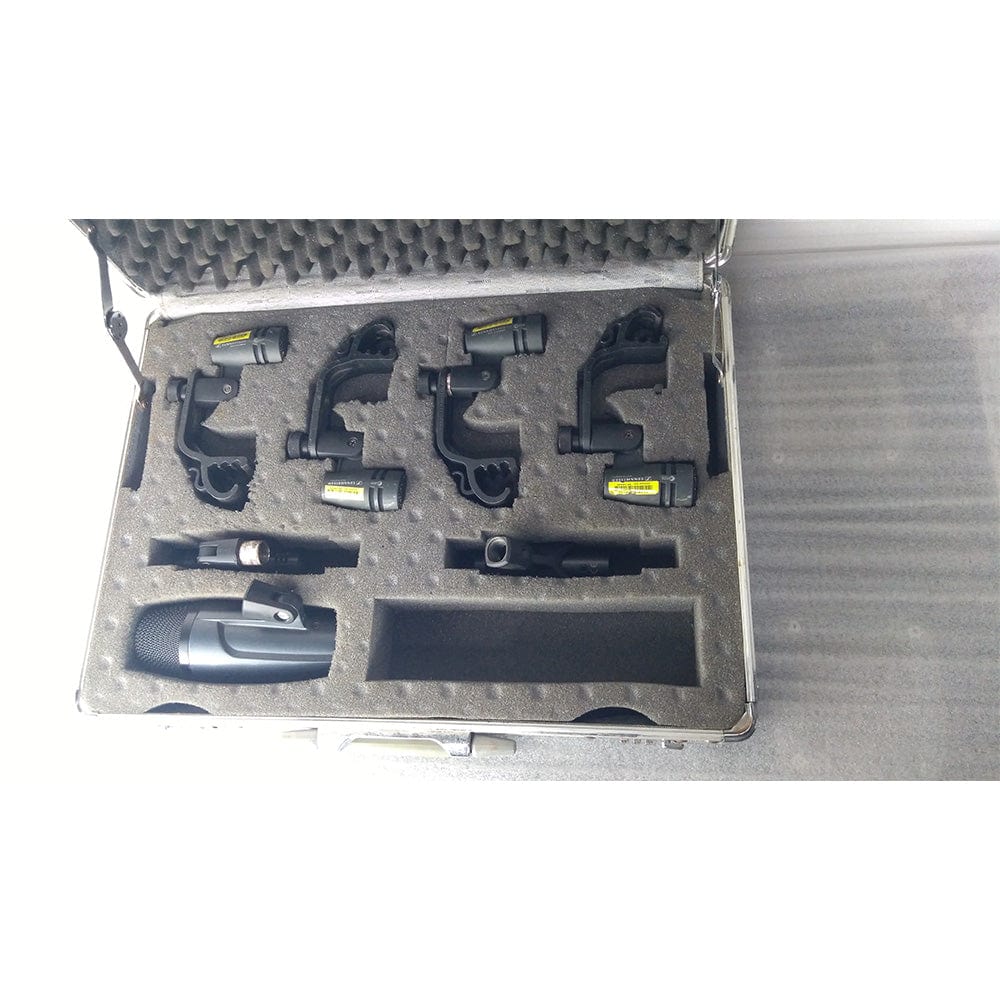 sennheiser condenser microphones sennheiser e600 complete drum microphone pack - open box b stock