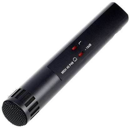 sennheiser condenser microphones sennheiser mkh 40 p48 cardioid rf condenser microphone
