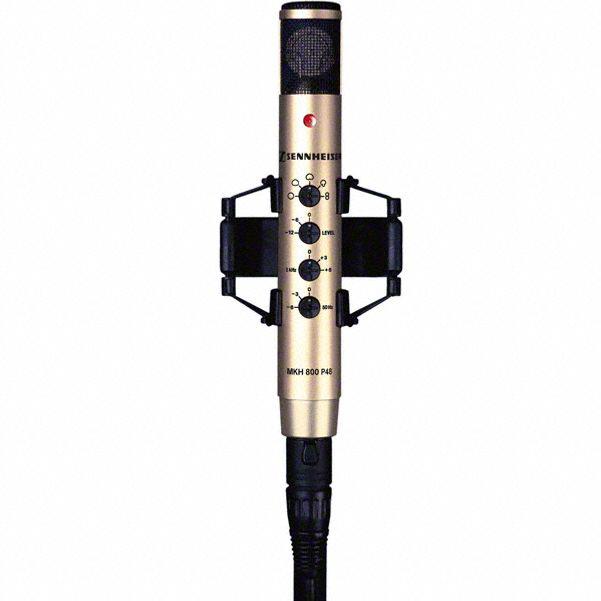 sennheiser condenser microphones sennheiser mkh 800 p48 studio condenser microphone