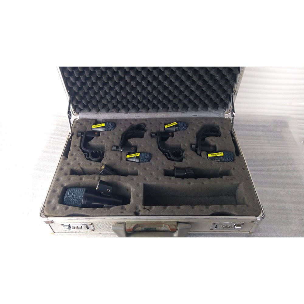 sennheiser dynamic microphones sennheiser e 900 series drum kit microphone set - open box b stock