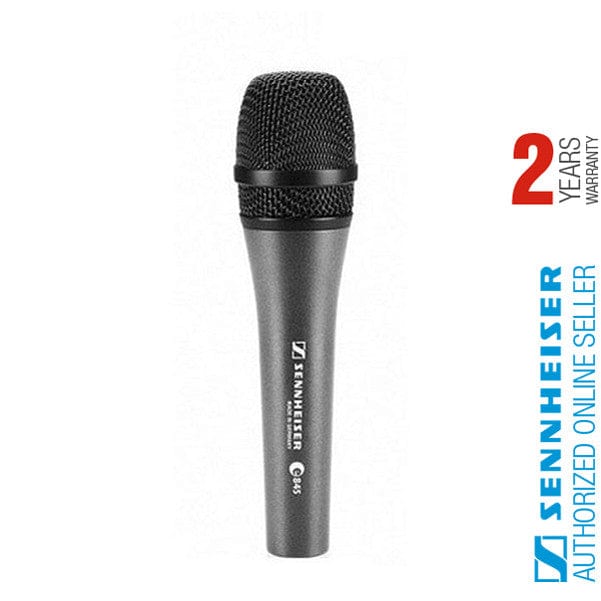 Sennheiser Dynamic Microphones Sennheiser e845 Switchless Supercardioid Dynamic Vocal Microphone