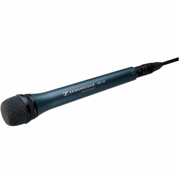 Sennheiser Dynamic Microphones Sennheiser MD46 Dynamic Reporters Microphone