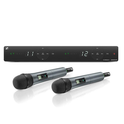 Sennheiser Wireless Systems C: 766-790 MHz Sennheiser XSW 1-825 Wireless Dual Handheld Vocal System
