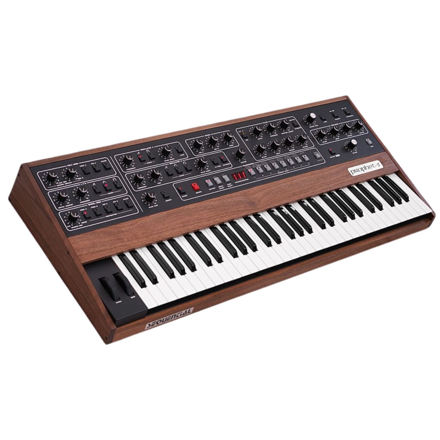 Sequential Synthesizers Sequential Prophet 5 Keyboard 5 Voice Analogue Polyphonic Synthesiser