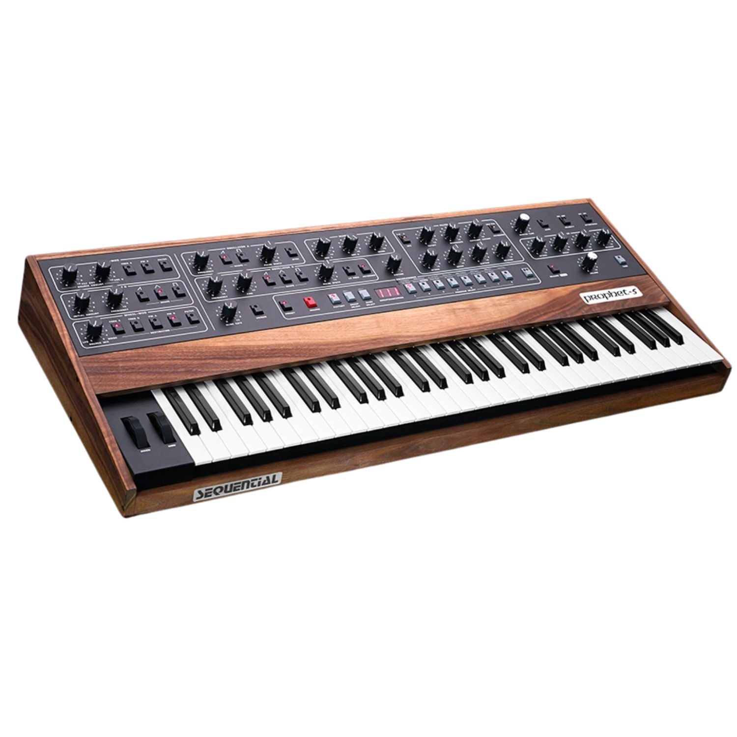 Sequential Synthesizers Sequential Prophet 5 Keyboard 5 Voice Analogue Polyphonic Synthesiser