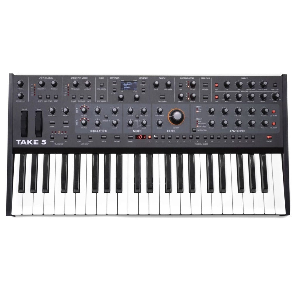 Sequential Synthesizers Sequential Take 5 Portable and Powerful 5-Voice Poly Synthesizer