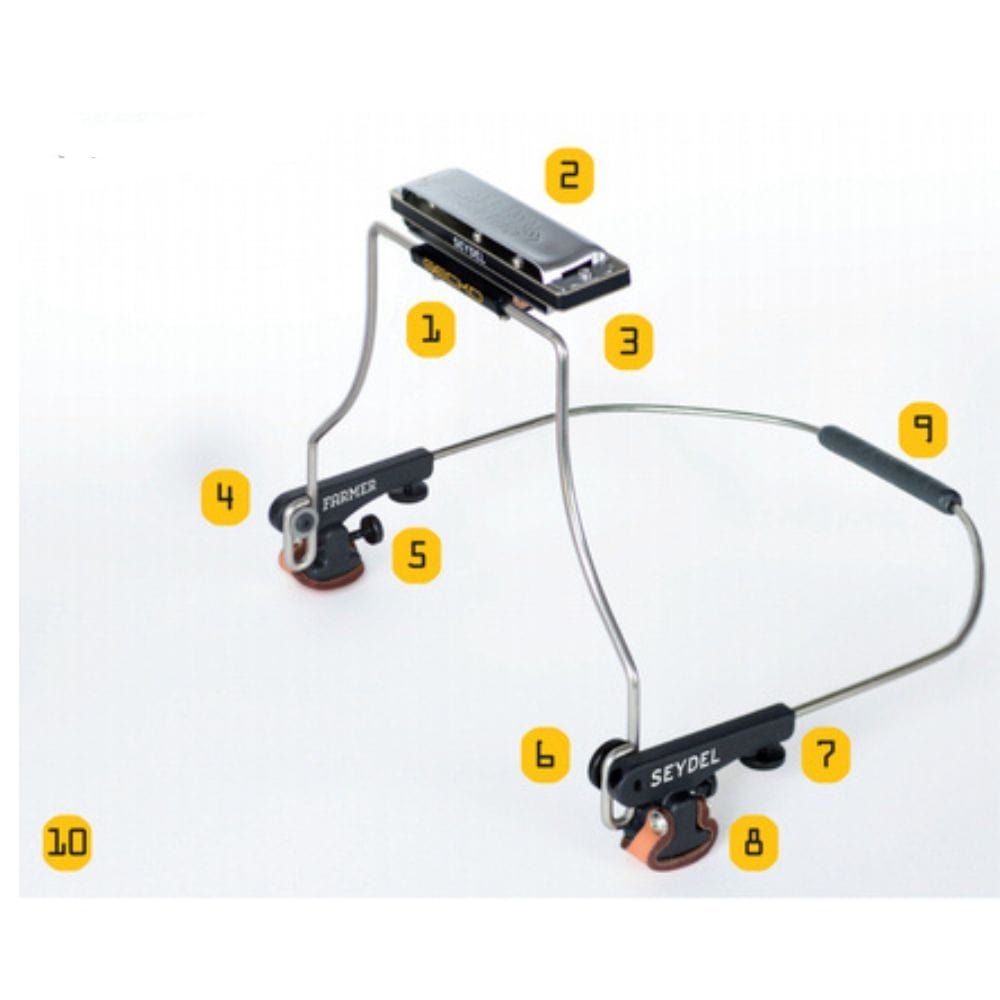 Seydel Harmonica Holders Seydel GECKO Harmonica Holder