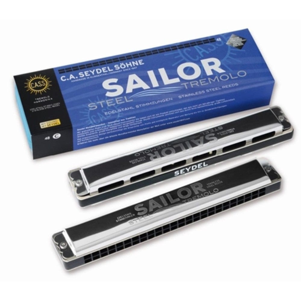 seydel harmonicas c seydel sailor steel richter tremolo harmonica     