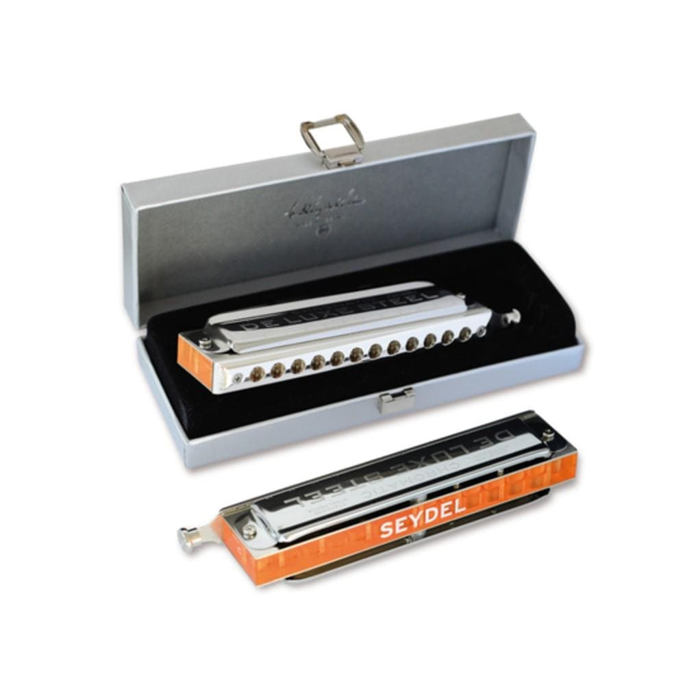 Seydel 54480 Steel Deluxe Chromatic Harmonica