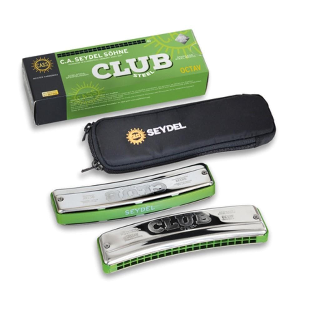 seydel harmonicas seydel 31400 club steel octave harmonica   