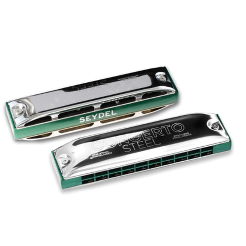 seydel harmonicas seydel 31401 20 holes steel concerto harmonica      #key_db
