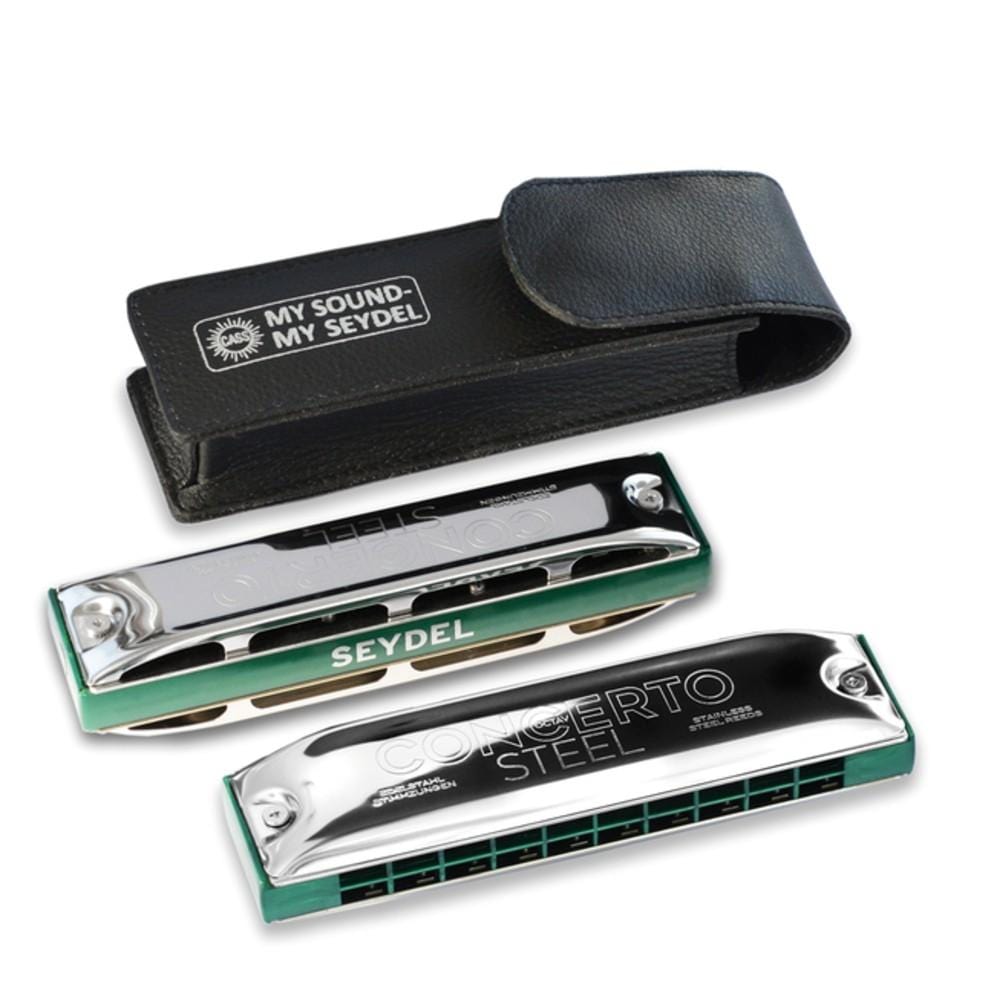 seydel harmonicas seydel 31401 20 holes steel concerto harmonica      #key_db