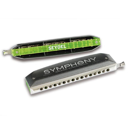 seydel harmonicas seydel 54640c symphony acryl key c grand chromatic