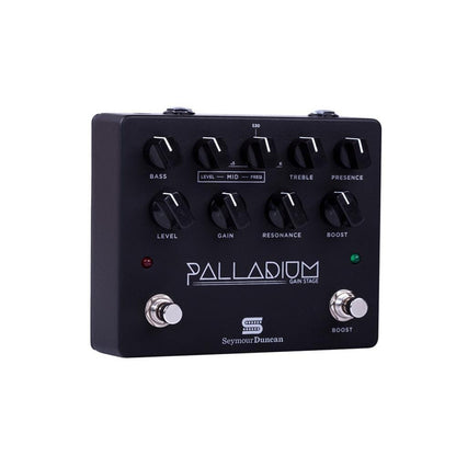 seymour duncan effect pedals matte black seymour duncan 11900-009b palladium gain stage guitar fx effects pedal      