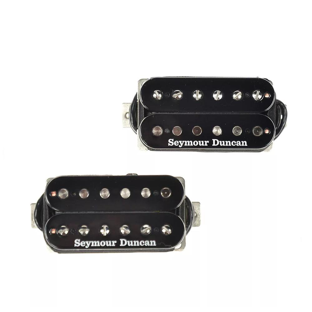 seymour duncan pickups seymour duncan 11108-21b sh6n and b mayhem humbucker pickup set - black