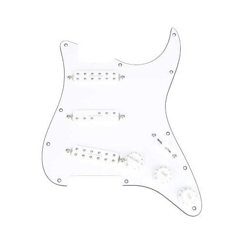 seymour duncan pickups seymour duncan 11550-03w everything axe prewired pick guard for strat