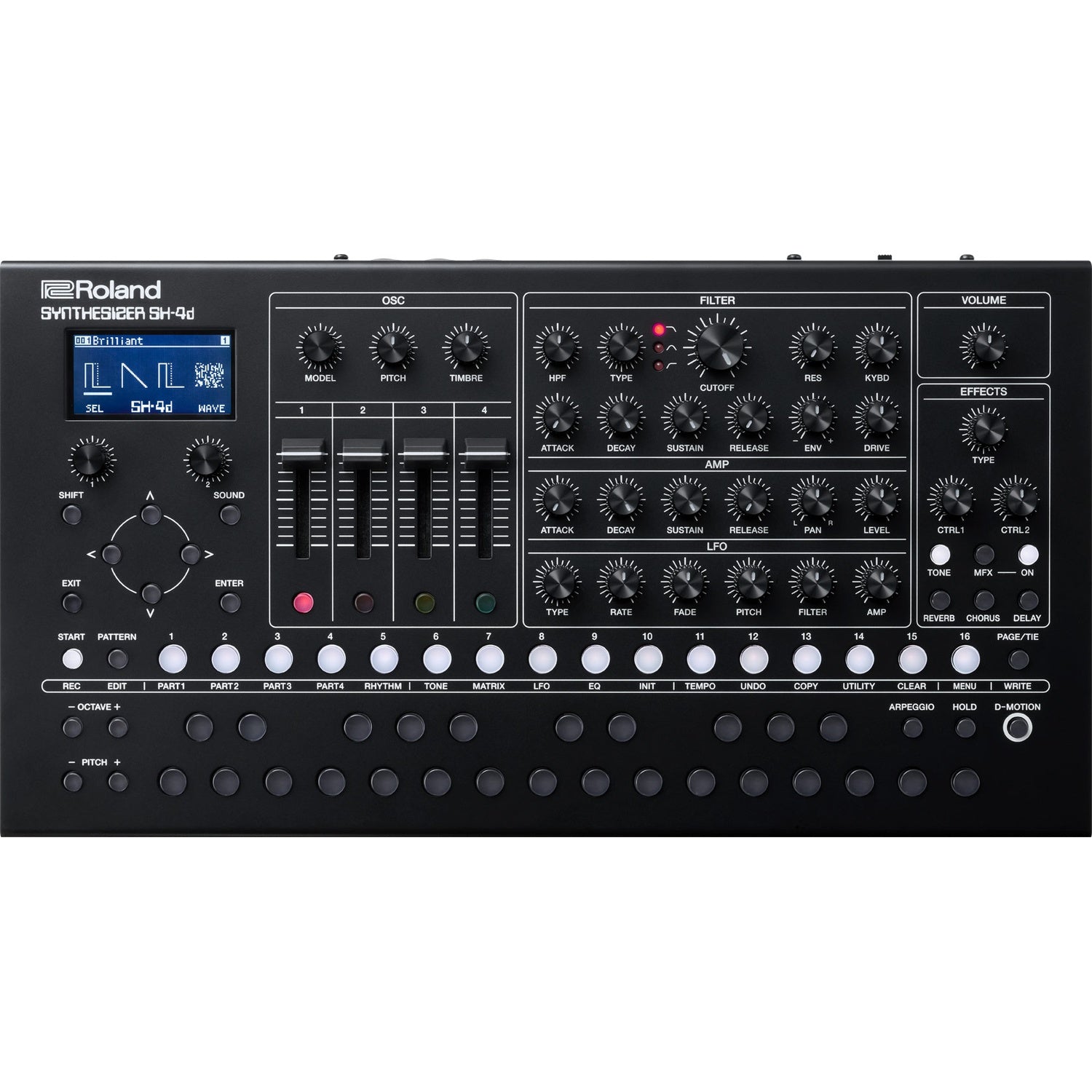 Roland SH-4D Desktop Synthesizer Module