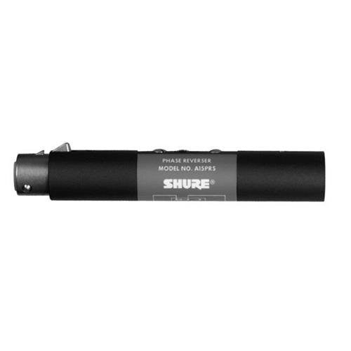 shure accessories shure a15prs bi-directional in-line polarity switch - xlr barrel