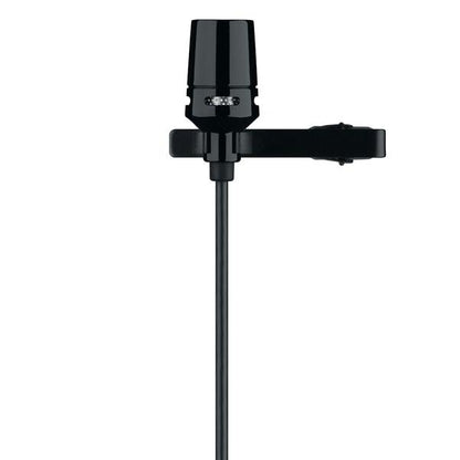 shure condenser microphones shure cvl-b/c-tqg lavalier condenser microphone