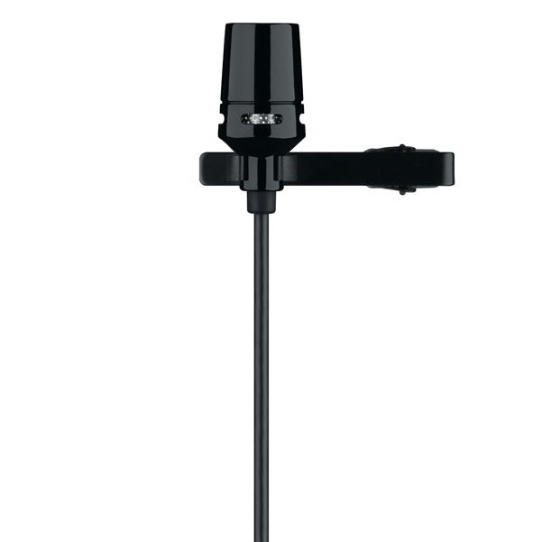 shure condenser microphones shure cvl-b/c-tqg lavalier condenser microphone