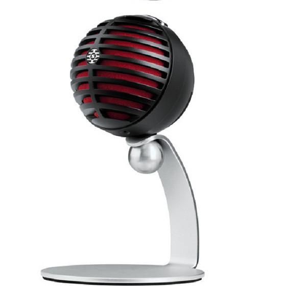 shure condenser microphones shure mv5-b-ltg mv5digital condenser microphone - black