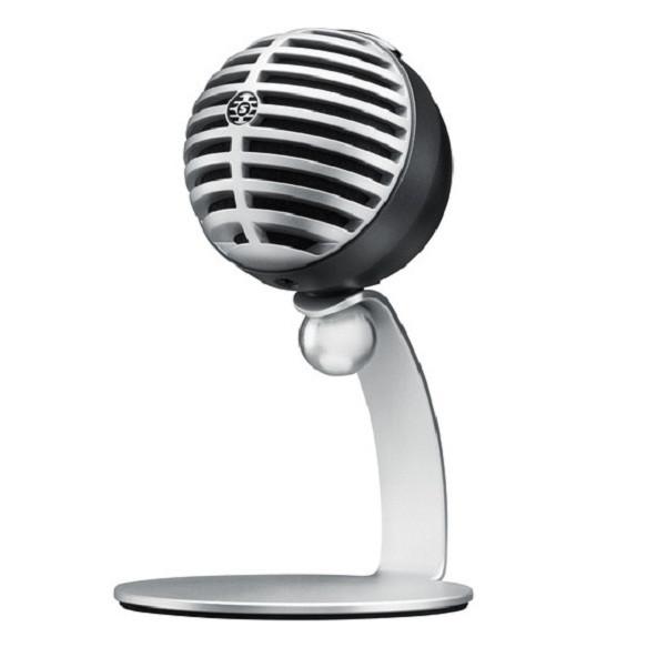 shure condenser microphones shure mv5-ltg-a mv5digital condenser microphone - gray
